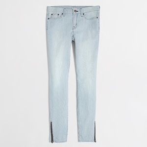 J. Crew blue white railroad stripe pants